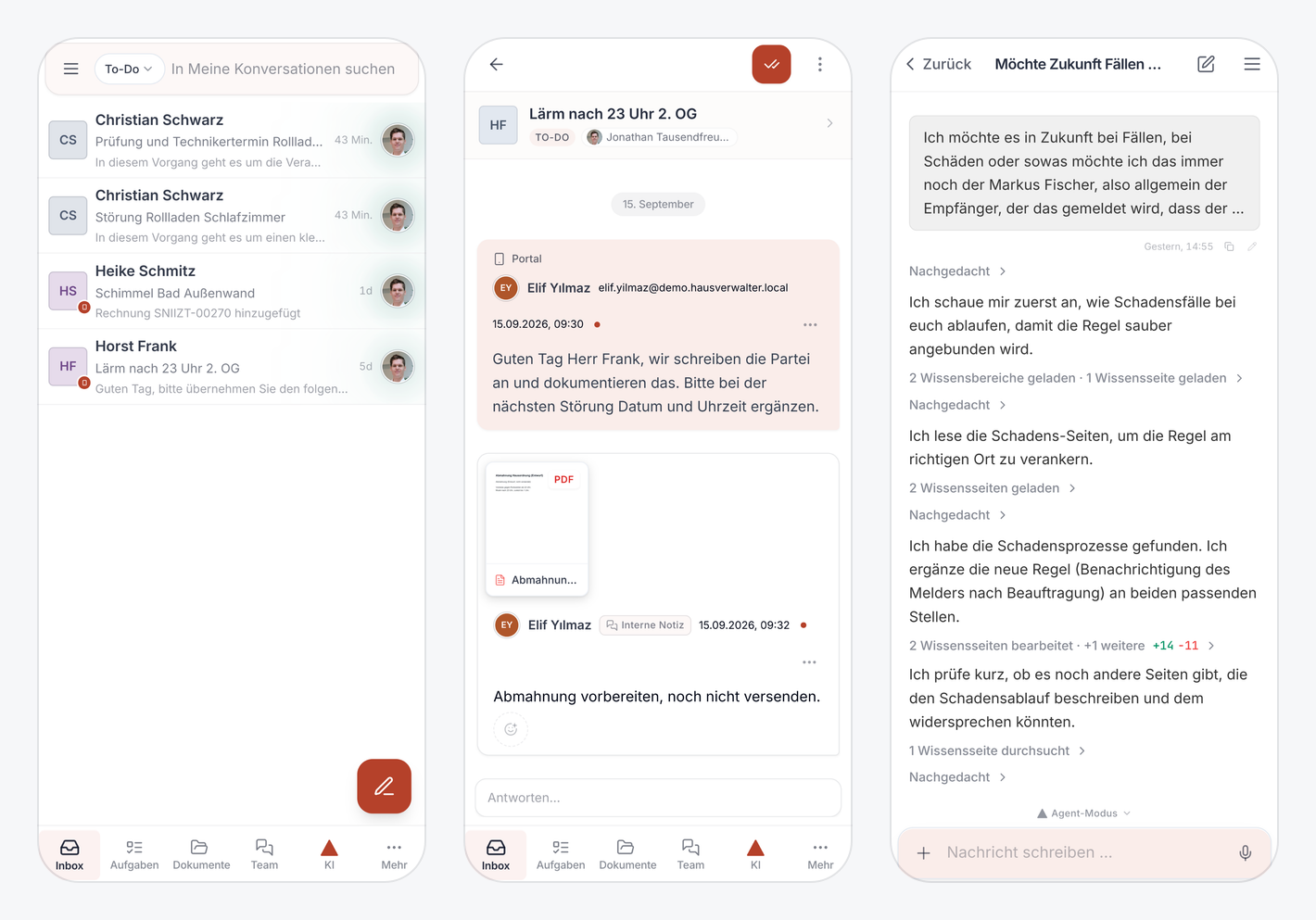Die hausverwalter.ai-App